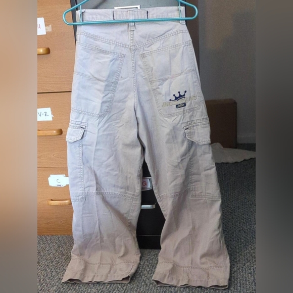 JNCO Other - SOLD JNCOS blue crowns 28 waist 30 L from the 90s cream color RARE large pockets